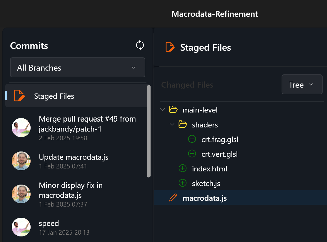 Multi-Platform Git Support screenshot